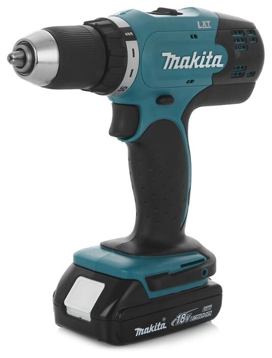 Дрель-шуруповерт Makita DDF453SYX5 аккумуляторный 42 нм 1300 обмин 18V 15 Ач Li-Ion быстрозажимной патрон 16 кг 17500₽