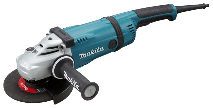 УШМ (болгарка) Makita GA7040SF01, сетевая, 2600Вт, 180мм, 8500 об/мин, 5.5кг