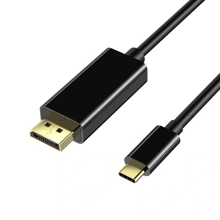 

Кабель-переходник (адаптер) USB 3.1 Type-C(m)-DisplayPort, позолоченные разъемы, 1.8м, черный Telecom (TCC010-1.8M)