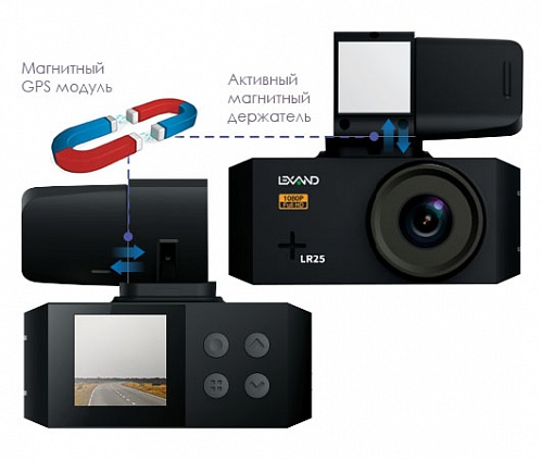 

Видеорегистратор LEXAND LR25, 150°, 1.54" 320x240, G-сенсор, microSD (microSDHC), LR25
