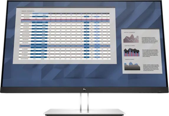 

Монитор 27" HP E27 G4 IPS, 1920x1080 (16:9), 250кд/м2, 5мс, 178°/178°, VGA, HDMI, DisplayPort, USB-Hub, черный/серебристый (9VG71AA), E27 G4