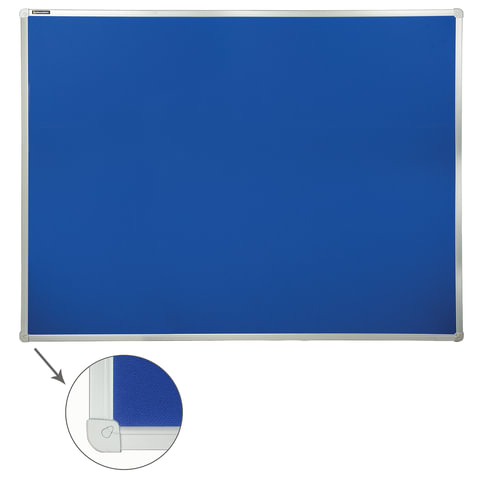 Демонстрационная доска Brauberg пробковая, 90x120см