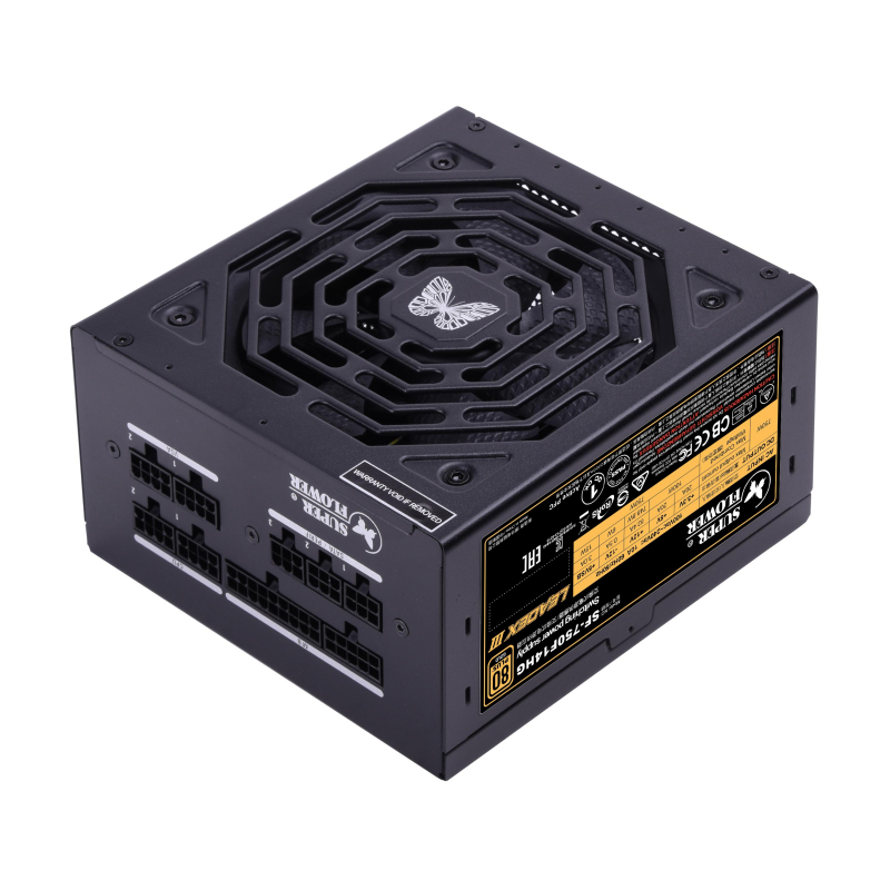 

Блок питания 750 Вт ATX Super Flower Leadex III, 13 см, 80 Plus Gold (SF-750F14HG), Leadex III