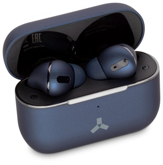 

Наушники TWS AccesStyle Indigo II, внутриканальные, синий, Indigo II