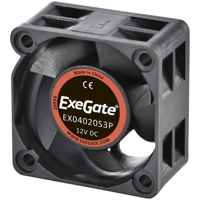 Вентилятор ExeGate EX04020S3P, 40 мм