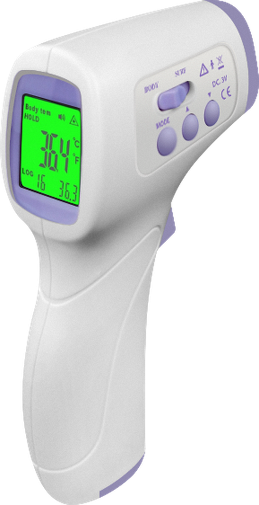 

Термометр бесконтактный Defender FZY-208A, белый (83100), FZY-208A