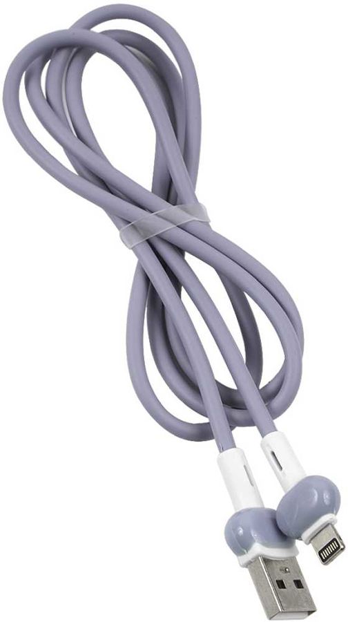 

Кабель USB-Lightning 8-pin, 2A, 1м, фиолетовый Red Line Candy (УТ000021992)