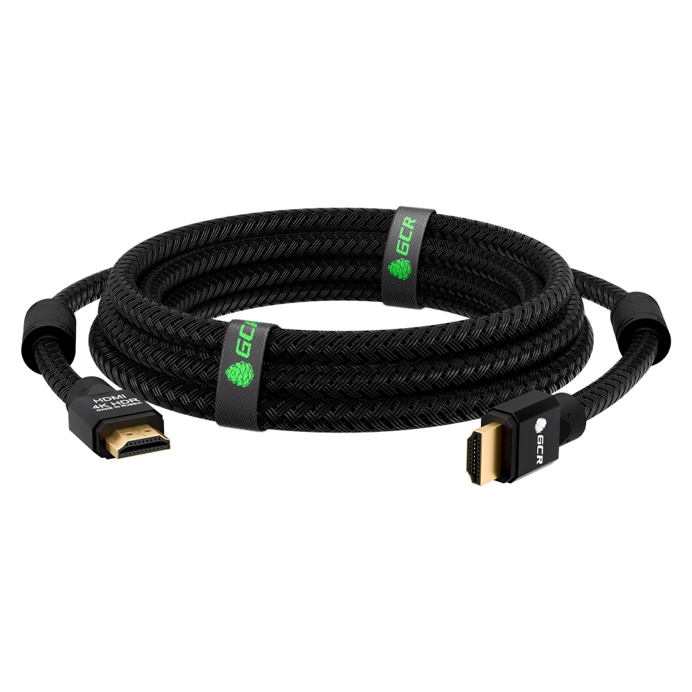

Кабель HDMI(19M)-HDMI(19M) v2.0 4K, экранированный, ферритовый фильтр, 7.5 м, черный Greenconnect (GCR-52193)