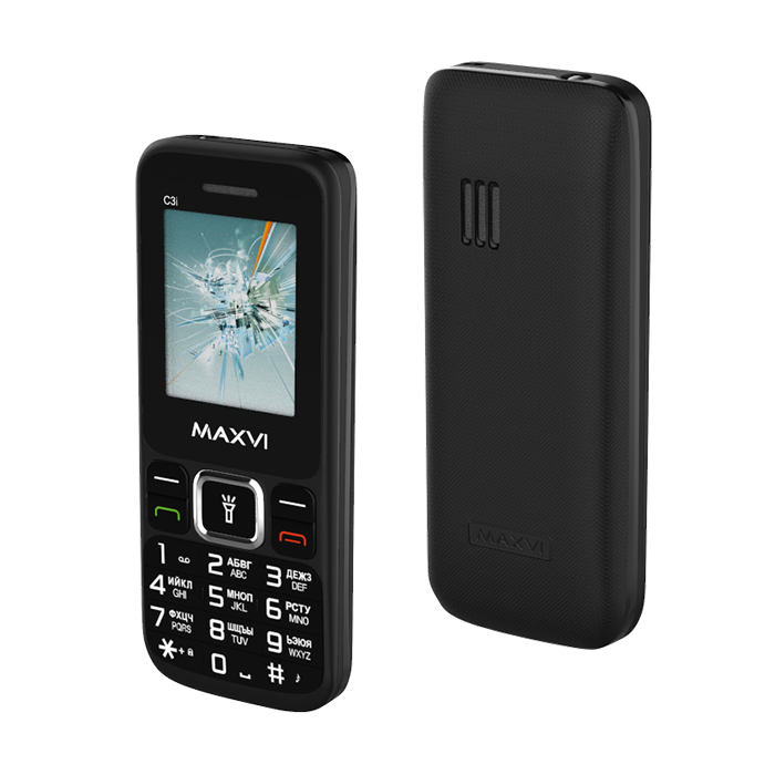 

Мобильный телефон MAXVI C3i, 1.77" 160x128 TN, Spreadtrum SC6531Е, 32Mb RAM, 32Mb, BT, 2-Sim, 800 мА·ч, micro-USB, черный, C3i