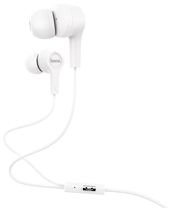 

Проводная гарнитура Hoco M50, mini jack 3.5 mm, белый, M50