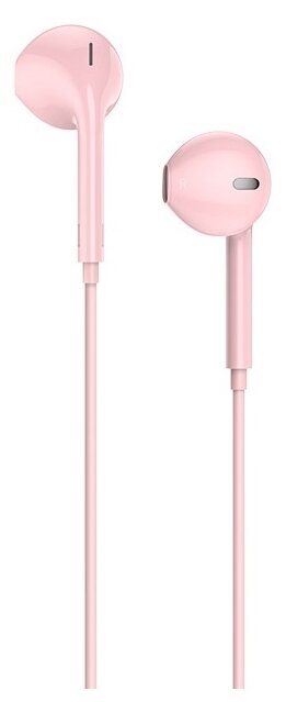 

Проводная гарнитура Hoco M55, Jack 3.5mm, розовый, M55