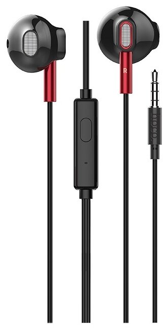 

Проводная гарнитура Hoco M57, Jack 3.5mm, черный, M57