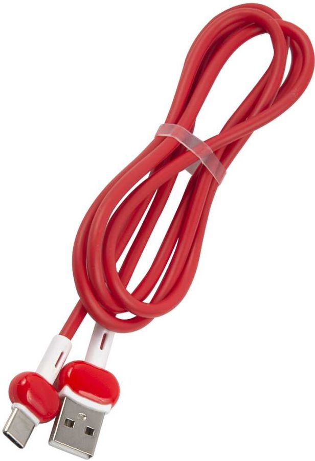 

Кабель USB-USB Type-C, 2A, 1м, красный Red Line Candy (УТ000021994)