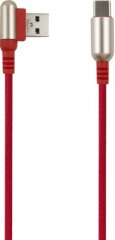 

Кабель USB-USB Type-C, 1м, красный Red Line Loop (УТ000019281)