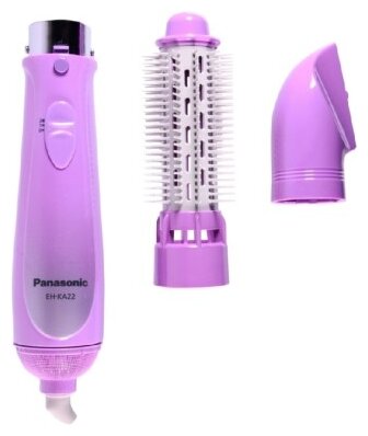 Фен-щетка Panasonic EH-KA22-V865 600 Вт, режимов: 2, насадок: 2