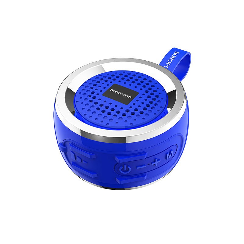 

Портативная акустика Borofone BR2 Aurora, 5 Вт, FM, USB, microSD, Bluetooth, синий, BR2 Aurora