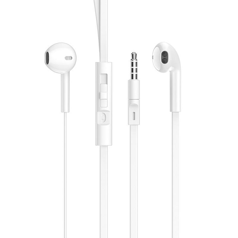 

Проводные наушники Borofone BM23 Bright sound, jack 3.5 мм, белый, BM23 Bright sound