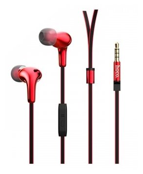 

Проводная гарнитура Hoco M30, jack 3.5 mm, красный, M30