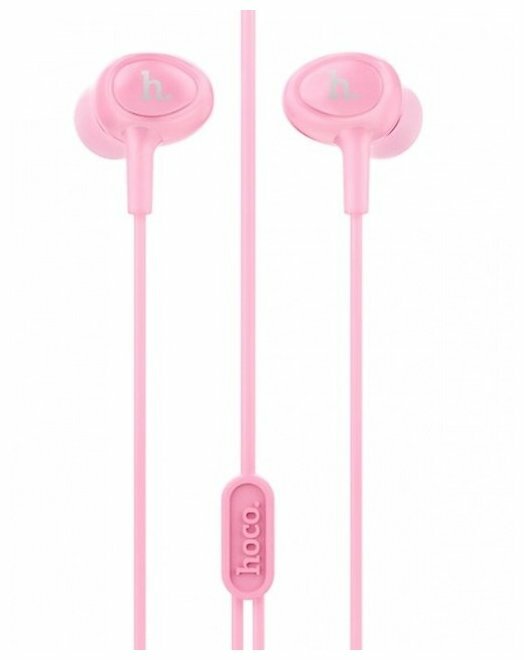 

Проводная гарнитура Hoco M3, jack 3.5 mm, розовый, M3