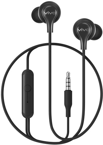 

Проводная гарнитура Vivo HP2033, jack 3.5 mm, черный, HP2033