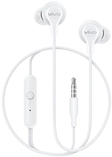 

Проводная гарнитура Vivo HP2033, jack 3.5 mm, белый, HP2033