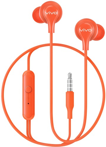 

Проводная гарнитура Vivo HP2033, jack 3.5 mm, красный, HP2033