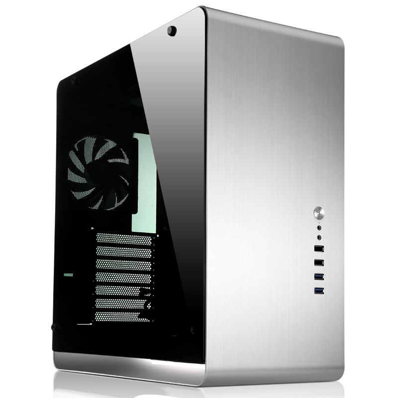 

Корпус JONSBO UMX4W, ATX, Midi-Tower, 2xUSB 3.0, серебристый, без БП (PCC_JB_UMX4W_Silver), UMX4W
