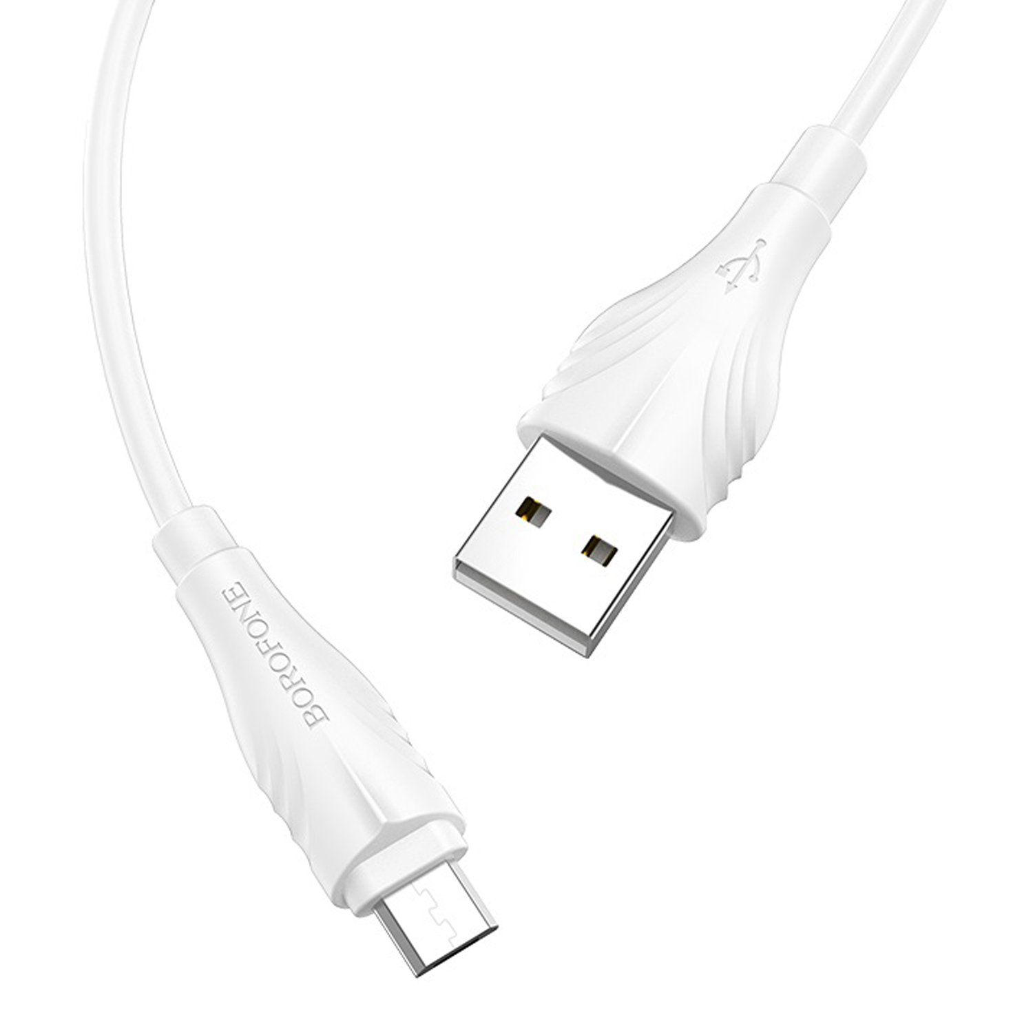 

Кабель USB-Micro USB, 1.6A, 3м, белый Borofone Optimal BX18 (00490), BX18