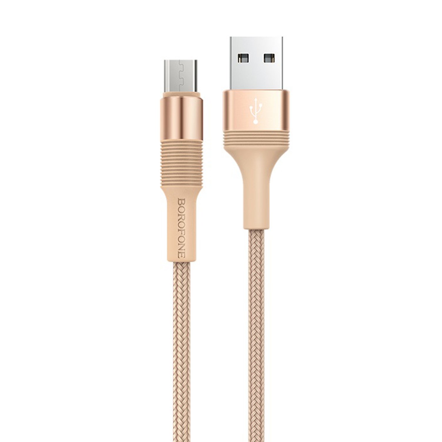 

Кабель USB-Micro USB, 2.4A, 1м, золотистый Borofone Outstanding BX21 (03194), BX21