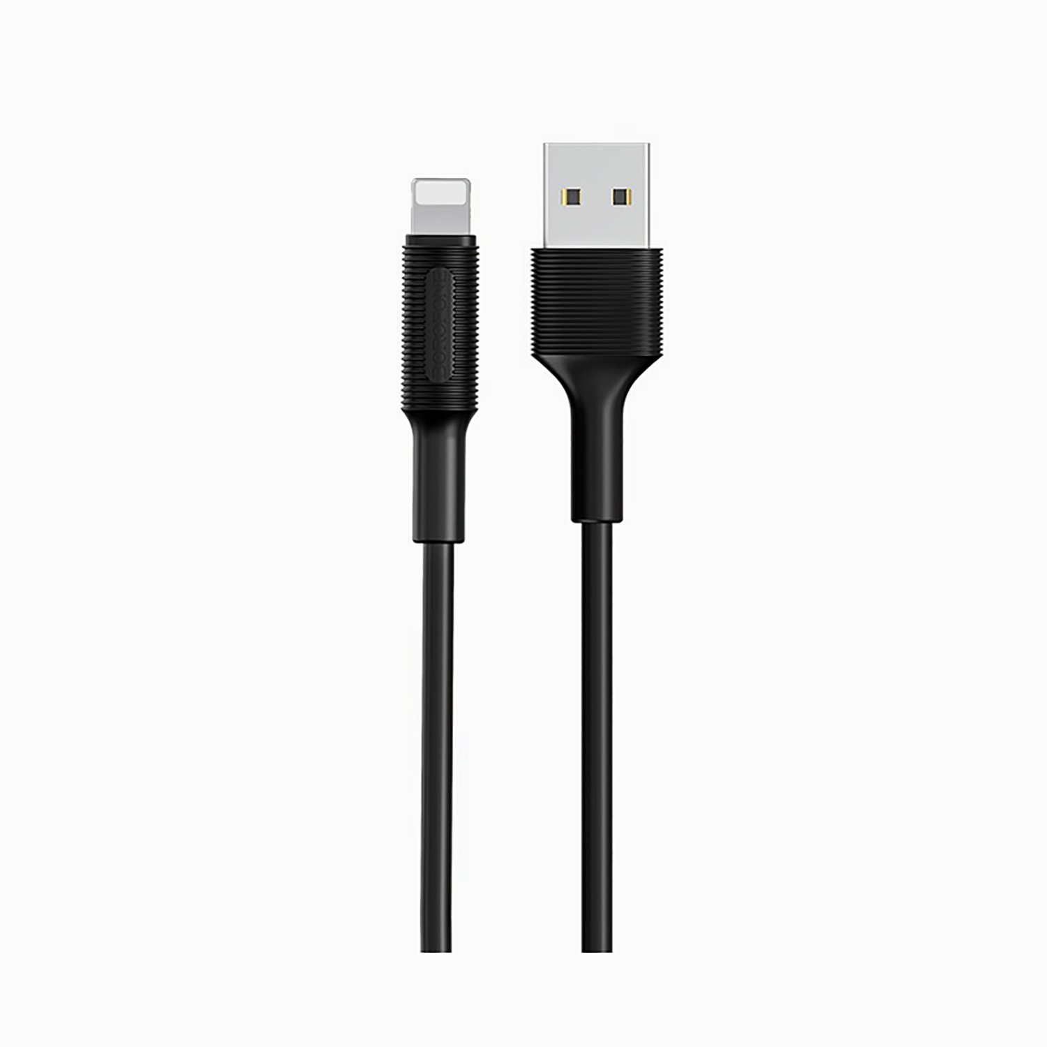 

Кабель USB-Lightning 8-pin, 2.1A, 1м, черный Borofone EZSync BX1 (81630), BX1