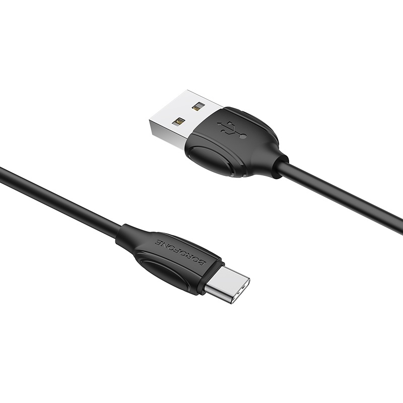 

Кабель USB-Type-C, 1м, черный Borofone BX19 Benefit (УТ000022851), BX19 Benefit