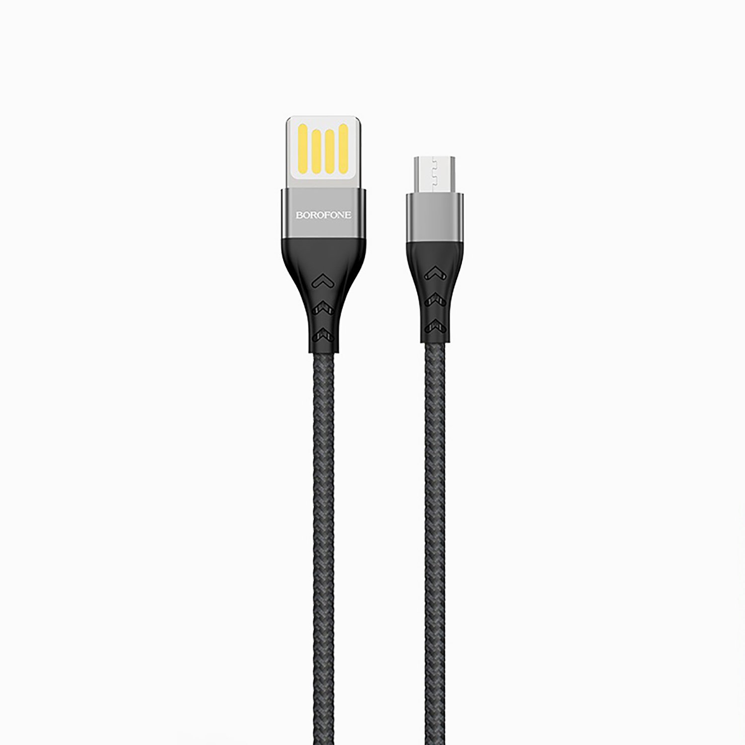 

Кабель USB-Micro USB, 2.4A, 1м, черный Borofone Tasteful BU11 (12301), BU11