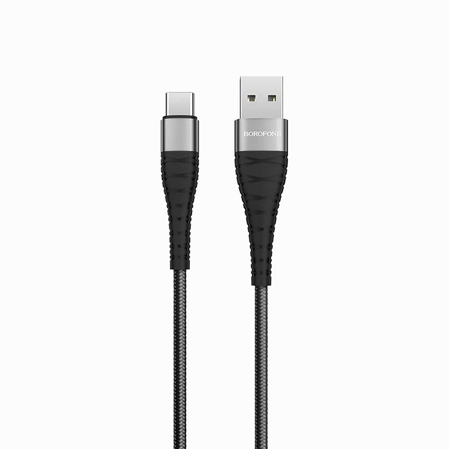 Кабель USB-USB Type-C, 1 м, черный Borofone Munificent BX32