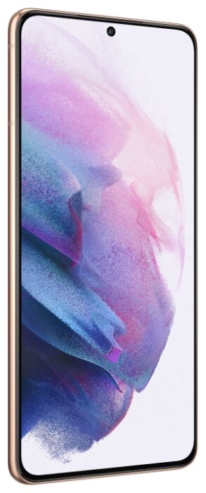 

Смартфон Samsung Galaxy S21+ 5G, 6.7" 2400x1080 Dynamic AMOLED 2X, Samsung Exynos 2100, 8Gb RAM, 128Gb, 3G/LTE/5G, NFC, WiFi, BT, 3xCam, 2-Sim(nanoSim+eSim), 4800mAh, USB Type-C, Android 10, фиолетовый фантом (SM-G996BZVDSER), Galaxy S21+ 5G