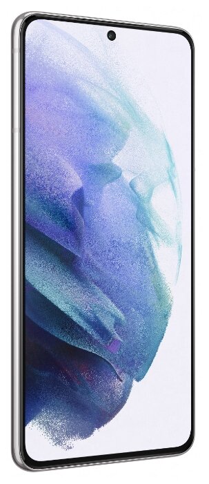 

Смартфон Samsung Galaxy S21 5G, 6.2" 2400x1080 Dynamic AMOLED 2X, Samsung Exynos 2100, 8Gb RAM, 256Gb, 3G/LTE/5G, NFC, WiFi, BT, 3xCam, 2-Sim(nanoSim+eSim), 4000mAh, USB Type-C, Android 10, белый фантом (SM-G991BZWGSER), Galaxy S21 5G