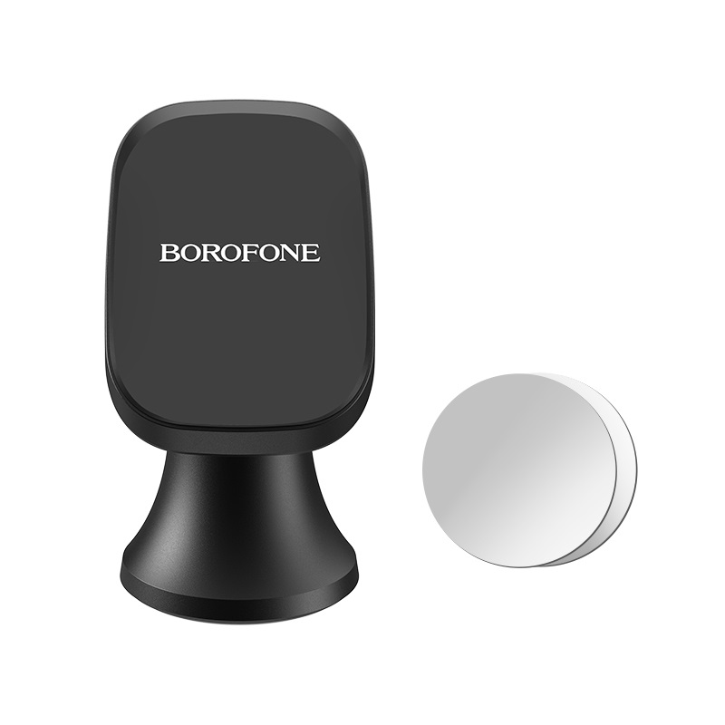 

Держатель автомобильный Borofone BH22 Ori, магнитный для смартфонов клеящаяся платформа на панель, черный (18853), BH22 Ori