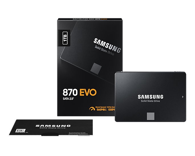 SSD Samsung 870 EVO 1Tb 2.5