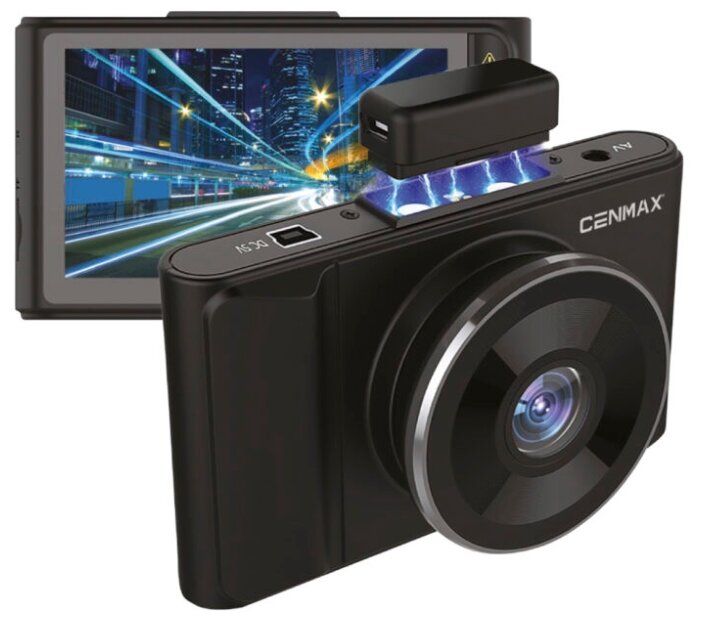 

Видеорегистратор CENMAX FHD, 1920x1080 30 к/с, 170°, G-сенсор, microSD (microSDHC) (FHD-500), FHD