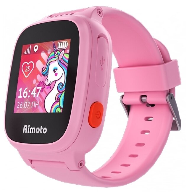

IPS, сенсорный, с подсветкой Aimoto Kid, 1.2" IPS, розовый, Kid
