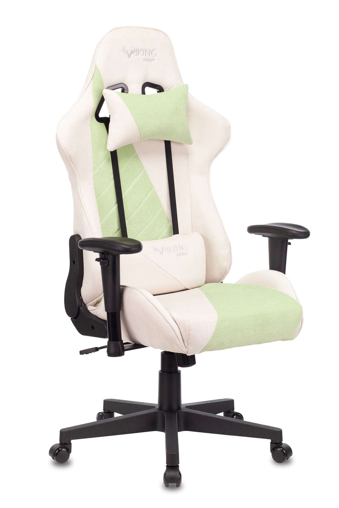 

Кресло игровое Бюрократ VIKING X зеленый/белый (VIKING X GREEN), VIKING X