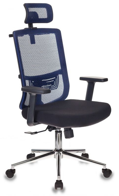 

Кресло руководителя Бюрократ MC-612-H/BL/26-B01 синий (MC-612-H/BL/26-B01), MC-612-H/BL/26-B01