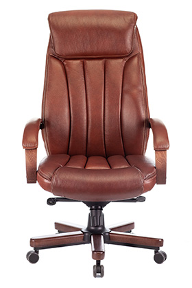 Кресло руководителя Бюрократ T-9922WALNUT, светло-коричневый