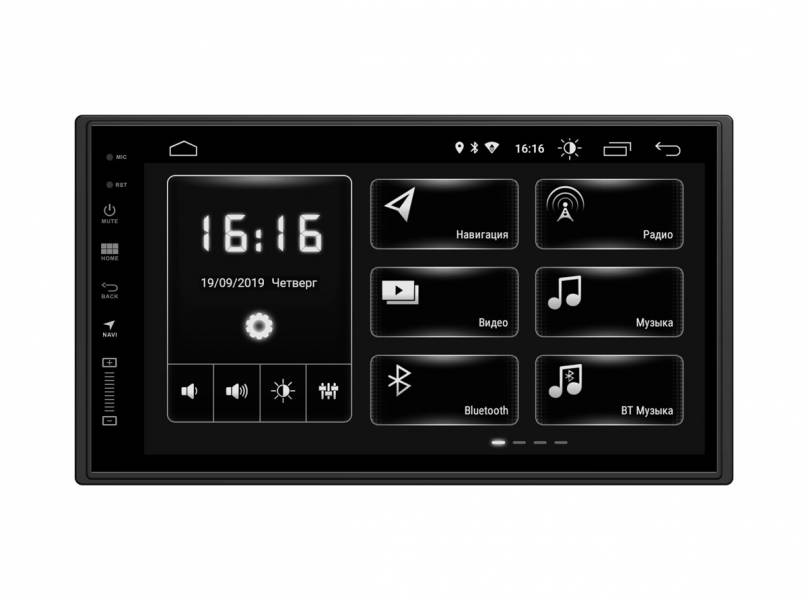 

Автомагнитола INCAR DTA-7708, 2 DIN, 4x50 Вт, USB, черный, DTA-7708