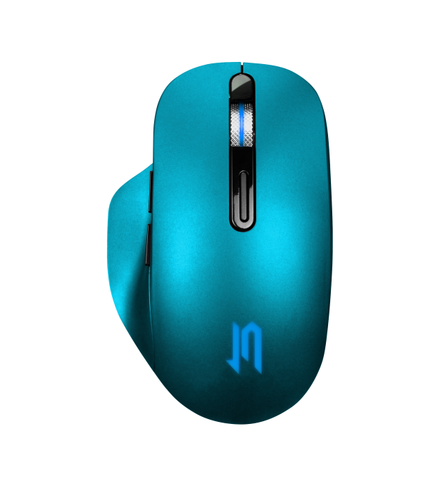 

Мышь беспроводная Jet.A R300G, 1600dpi, оптическая светодиодная, USB, светло-синий, R300G