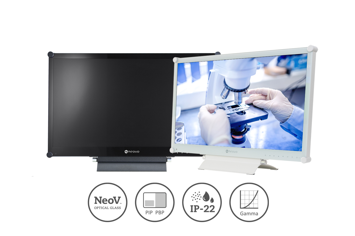 

Монитор 21.5" NEOVO X-22 TN, 1920x1080 (16:9), 300кд/м2, 3мс, 170°/160°, VGA, DVI, HDMI, черный, X-22