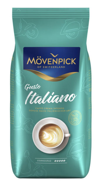 Кофе в зернах Movenpick Gusto Italiano 1 кг, темная обжарка (17914)