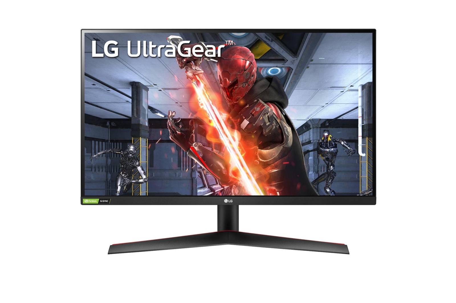 Монитор 27" LG UltraGear 27GN800-B черный