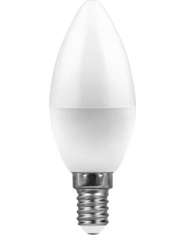 Лампа светодиодная E14 свеча/C37, 9Вт, 2700K / теплый свет, 730лм, Feron.PRO LB-1307 (38059)
