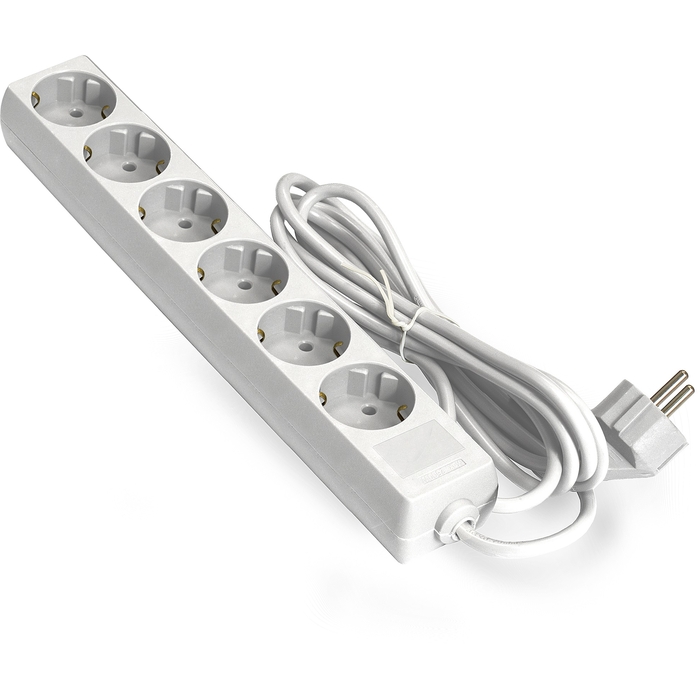 

Удлинитель ExeGate ECE-6-1.8W, 6-розеток, 1.8м, белый (EX285830RUS), ECE-6-1.8W