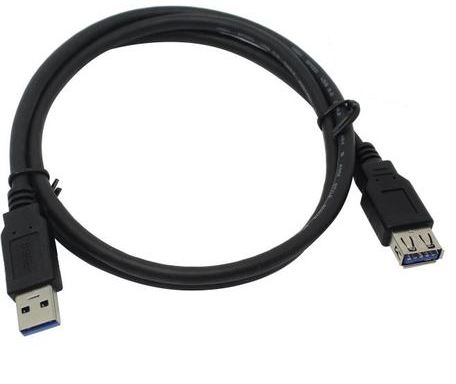 

Кабель-удлинитель USB(Am)-USB(Af), 1 м, черный, Exegate EX-CC-USB3-AMAF-1.0 (EX284931RUS), EX-CC-USB3-AMAF-1.0